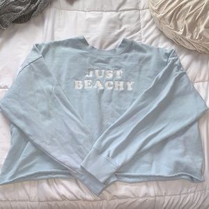 Billabong Crew Neck Cropped Sweatshirt